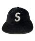 SUPREME (シュプリーム) Corduroy S Logo 6Panel Cap ブラック：6800円