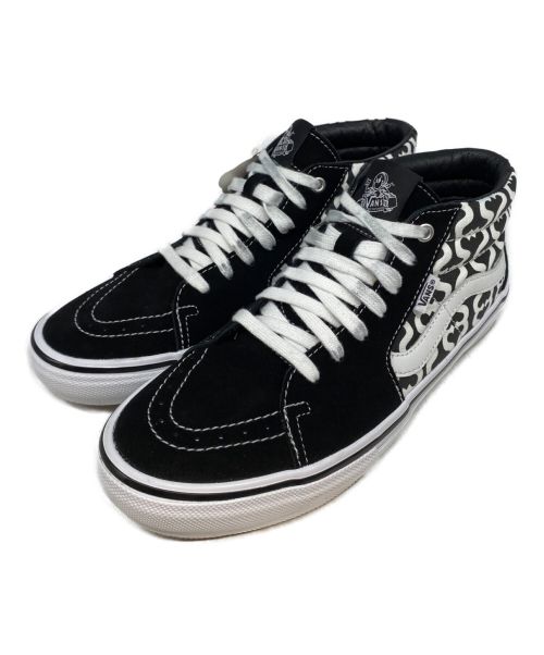 VANS（バンズ）VANS (バンズ) SUPREME (シュプリーム) Monogram S Logo Skate Grosso Mid ブラック サイズ:US9.5の古着・服飾アイテム