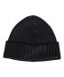 MONCLER (モンクレール) Black Wool Beanie ブラック サイズ:UNI 未使用品：19800円