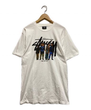 【中古・古着通販】stussy (ステューシー) a tribe called quest (ア・トライブ・コールド・クエスト) Tシャツ ホワイト  サイズ:M｜ブランド・古着通販 トレファク公式【TREFAC FASHION】スマホサイト