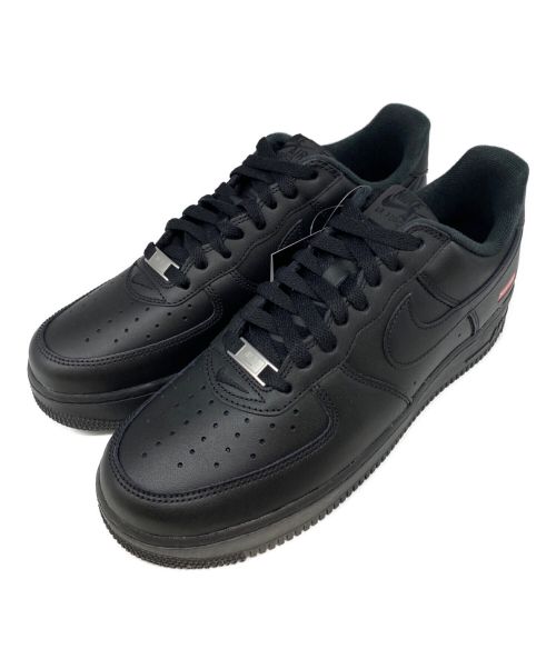 NIKE（ナイキ）NIKE (ナイキ) SUPREME (シュプリーム) Air Force 1 Low ブラック サイズ:US9の古着・服飾アイテム