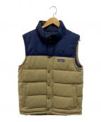 Patagoniaパタゴニア）の古着「BIVY DOWN VEST」｜ネイビー×カーキ