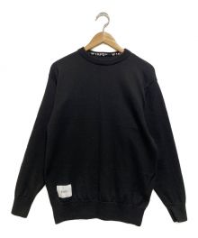 WTAPS（ダブルタップス）の古着「DECK/SWEATER/WOOL」｜ブラック