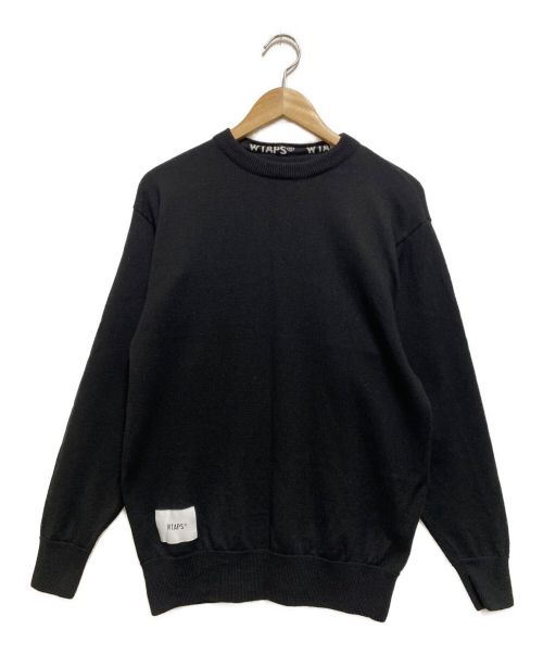 WTAPS（ダブルタップス）WTAPS (ダブルタップス) DECK/SWEATER/WOOL ブラック サイズ:01の古着・服飾アイテム