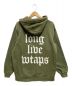 WTAPS (ダブルタップス) LLW HOODIE グリーン サイズ:02：9800円