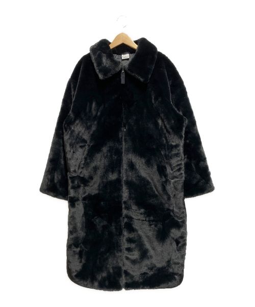 NIKE（ナイキ）NIKE (ナイキ) FAUX FUR LONG JACKET ブラック サイズ:XLの古着・服飾アイテム