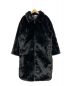 NIKE（ナイキ）の古着「FAUX FUR LONG JACKET」｜ブラック