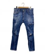 DSQUARED2ディースクエアード）の古着「Tidy Biker Jean」｜インディゴ