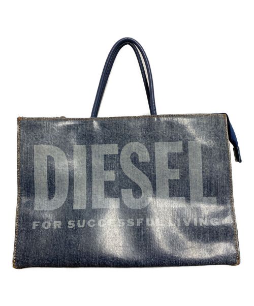 DIESEL（ディーゼル）DIESEL (ディーゼル) SHOPPER TOTE インディゴの古着・服飾アイテム