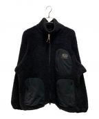 is-nessイズネス）の古着「THE HOLY - MOUNTAIN FLEECE JACKET」｜ブラック