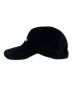 MIU MIU (ミュウミュウ) VELVET BASEBALL CAP ブラック サイズ:S：29800円