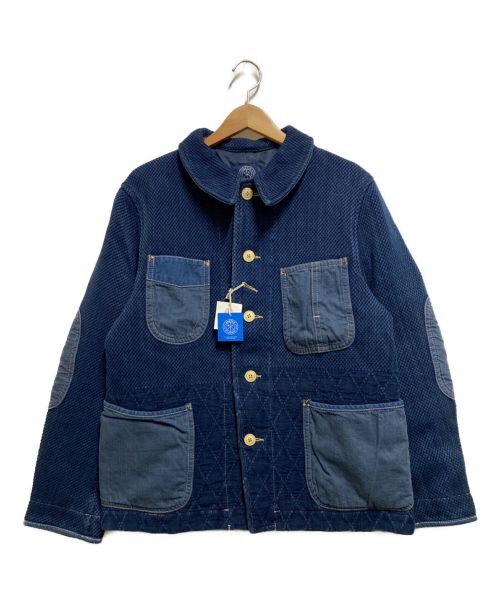 Porter Classic（ポータークラシック）Porter Classic (ポータークラシック) KENDO FRENCH JACKET インディゴ サイズ:М 未使用品の古着・服飾アイテム