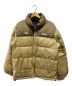 FIRST DOWN（ファーストダウン）の古着「REVERSIBLE DOWN JACKET」｜ベージュ