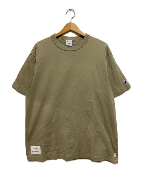 Champion（チャンピオン）Champion (チャンピオン) WTAPS (ダブルタップス) S/S TEE グリーン サイズ:Ｍの古着・服飾アイテム