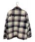 SUPREME (シュプリーム) Quilted Flannel Shirt ホワイト サイズ:М：9800円