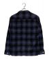 STANDARD CALIFORNIA (スタンダードカリフォルニア) OMBRE CHECK WOOL SHIRT ブルー サイズ:M：12800円