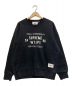 SUPREME（シュプリーム）の古着「Crewneck」｜ブラック