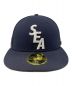 New Era (ニューエラ) WIND AND SEA (ウィンダンシー) Low Profile 59 FIFTY CAP ネイビー サイズ:7 1/4(57.7)：5800円