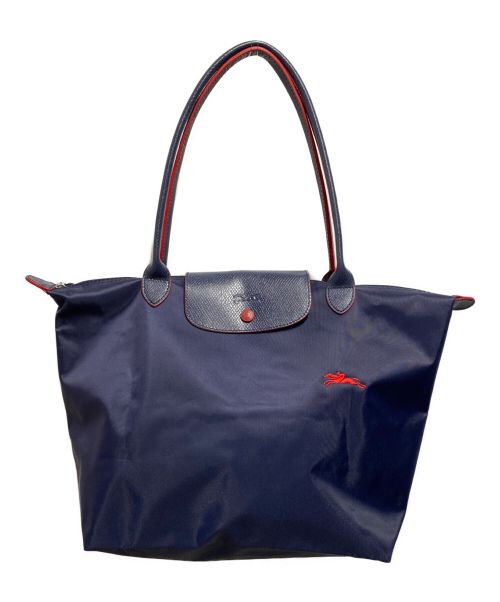 LONGCHAMP（ロンシャン）LONGCHAMP (ロンシャン) ル プリアージュ クラブ ショルダーバッグ L ネイビーの古着・服飾アイテム