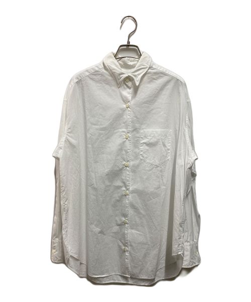 DEUXIEME CLASSE（ドゥーズィエム クラス）DEUXIEME CLASSE (ドゥーズィエム クラス) COTTON FLY シャツ ホワイト サイズ:Fの古着・服飾アイテム