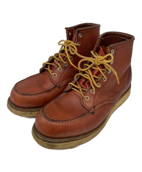 RED WING（レッドウィング）RED WING (レッドウィング) 6 CLASSIC MOC TOE ブラウン サイズ:7 1/2Eの古着・服飾アイテム