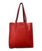 MARC JACOBSマークジェイコブス）の古着「Repeat Leather Tote」｜レッド