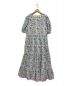 SZ Blockprints (エスゼットブロックプリント) GAIA DRESS ホワイト×ブルー サイズ:M：14800円