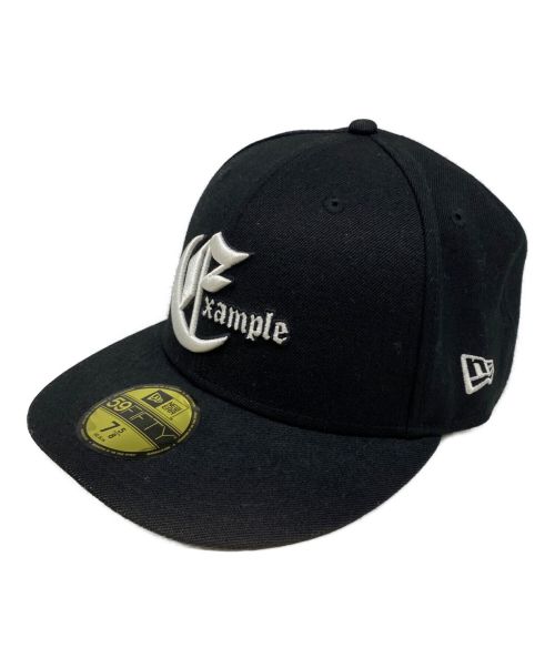 EXAMPLE（エグザンプル）EXAMPLE (エグザンプル) New Era (ニューエラ) キャップ ブラック サイズ:7 5/8（60.6cm）の古着・服飾アイテム