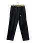 GRAMICCI（グラミチ）の古着「CORDURA WOOL 1TUCK WIDE VENTILATION PANTS」｜ブラック