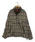 SUPREME（シュプリーム）の古着「Nylon Plaid Pullover」｜ブラック×ベージュ