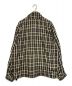 SUPREME (シュプリーム) Nylon Plaid Pullover ブラック×ベージュ サイズ:L：14800円