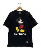 SUPREMEシュプリーム）の古着「Mickey Mouse Tee」｜ブラック