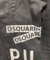 中古・古着 DSQUARED2 (ディースクエアード) Dan Icon New Punkデニムジャケット ブラック サイズ:48：27000円