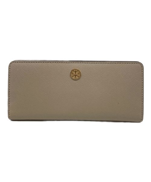 TORY BURCH（トリーバーチ）TORY BURCH (トリーバーチ) 2つ折り財布 ベージュの古着・服飾アイテム