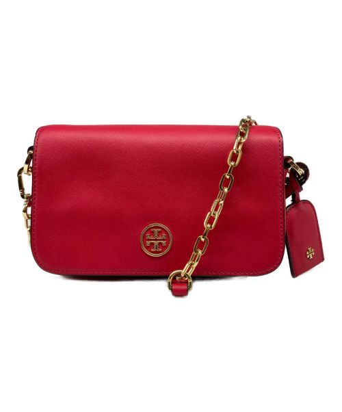 TORY BURCH（トリーバーチ）TORY BURCH (トリーバーチ) チェーンショルダーバッグ ピンクの古着・服飾アイテム