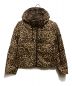 MICHAEL KORS（マイケルコース）の古着「Reversible Leopard and Logo Quilted Puffer Jacket」｜ブラウン