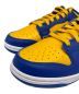 中古・古着 NIKE (ナイキ) DUNK LOW RETRO ブルー×イエロー サイズ:US9 未使用品：11000円