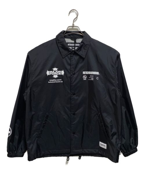 NEIGHBORHOOD（ネイバーフッド）NEIGHBORHOOD (ネイバーフッド) MAJOR FORCE (メジャーフォース) WINDBREAKER JACKET ブラック サイズ:Mの古着・服飾アイテム