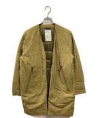 DESCENTE ALLTERRAIN×NEXUS7デザイント オルテライン×ネクサスセブン）の古着「NOCOLLAR JKT」｜ベージュ