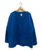 South2 West8サウスツー ウエストエイト）の古着「S.S. V Neck Cardigan」｜ネイビー