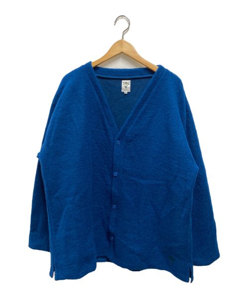 South2 West8（サウスツー ウエストエイト）South2 West8 (サウスツー ウエストエイト) S.S. V Neck Cardigan ネイビー サイズ:Мの古着・服飾アイテム