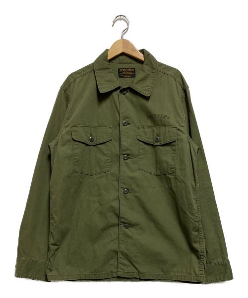 WACKO MARIA（ワコマリア）WACKO MARIA (ワコマリア) ARMY SHIRT オリーブ サイズ:Мの古着・服飾アイテム