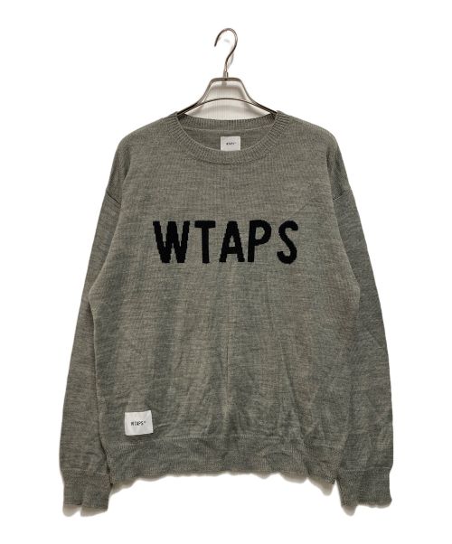 WTAPS（ダブルタップス）WTAPS (ダブルタップス) DECK SWEATER グレー サイズ:4の古着・服飾アイテム