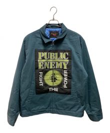 SUPREME×UNDERCOVER（シュプリーム×アンダーカバー）の古着「Public Enemy Work Jacket」｜ブルー