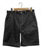 stussyステューシー）の古着「Poly Cotton Work short pant」｜ブラック