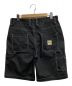 stussy (ステューシー) Poly Cotton Work short pant ブラック サイズ:W32：7000円