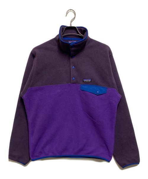 Patagonia（パタゴニア）Patagonia (パタゴニア) ライトウェイトシンチラスナップT パープル サイズ:Sの古着・服飾アイテム