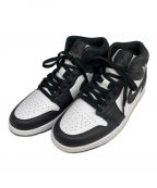 NIKEナイキ）の古着「Air Jordan 1 Mid」｜ホワイト×ブラック