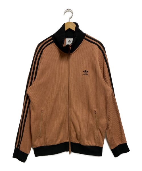 adidas Originals（アディダスオリジナル）adidas Originals (アディダスオリジナル) Beckenbauer Track Jacket ブラウン サイズ:XLの古着・服飾アイテム