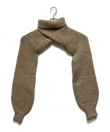 TODAYFUL（トゥデイフル）の古着「Mix Wool Knit Bolero」｜ベージュ